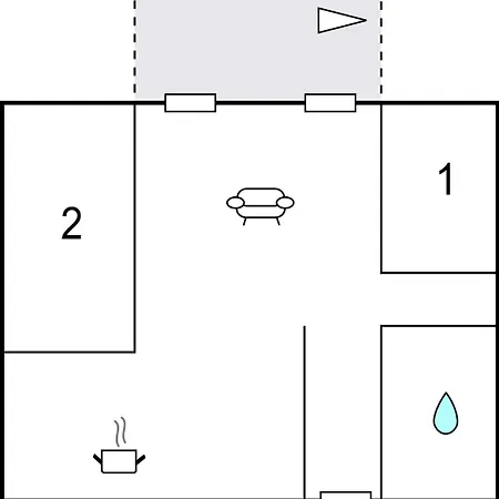 Lovely In Sta Maria Poggio Lägenhet